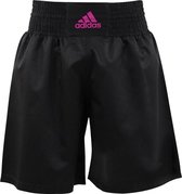 adidas Multi Boxing Short Zwart/Roze Large