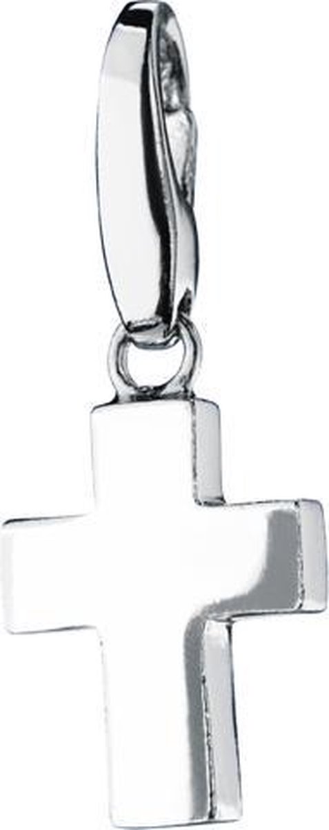 Charm | bedel | kruis | zilver | hanger