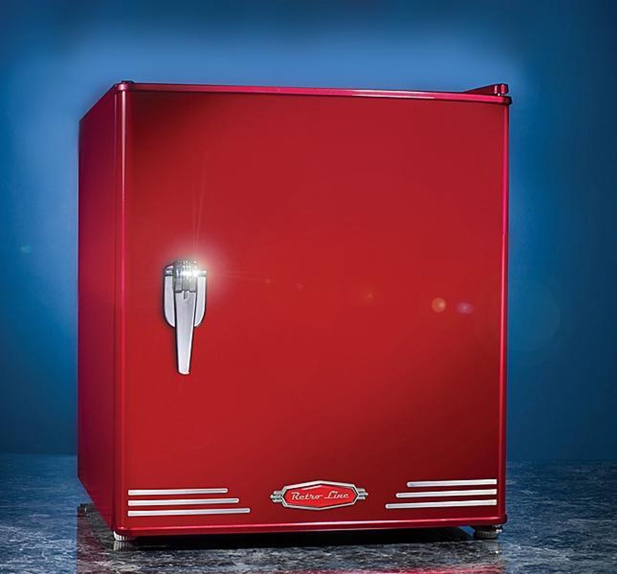 Onderhoud Geboorteplaats desinfecteren Retro Line - Mini koelkast | bol.com