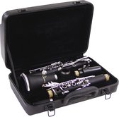 DIMAVERY Klarinet - K-17 Bb - Clarinet - 17 toetsen - Inclusief koffer en accessoires