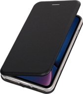 Bestcases Hoesje Slim Folio Telefoonhoesje iPhone XR - Zwart