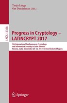 Lecture Notes in Computer Science 11368 - Progress in Cryptology – LATINCRYPT 2017