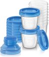 foto van Philips Avent SCF618/10 Bewaarbekers voor babyvoeding - 180 ml - 10 stuks