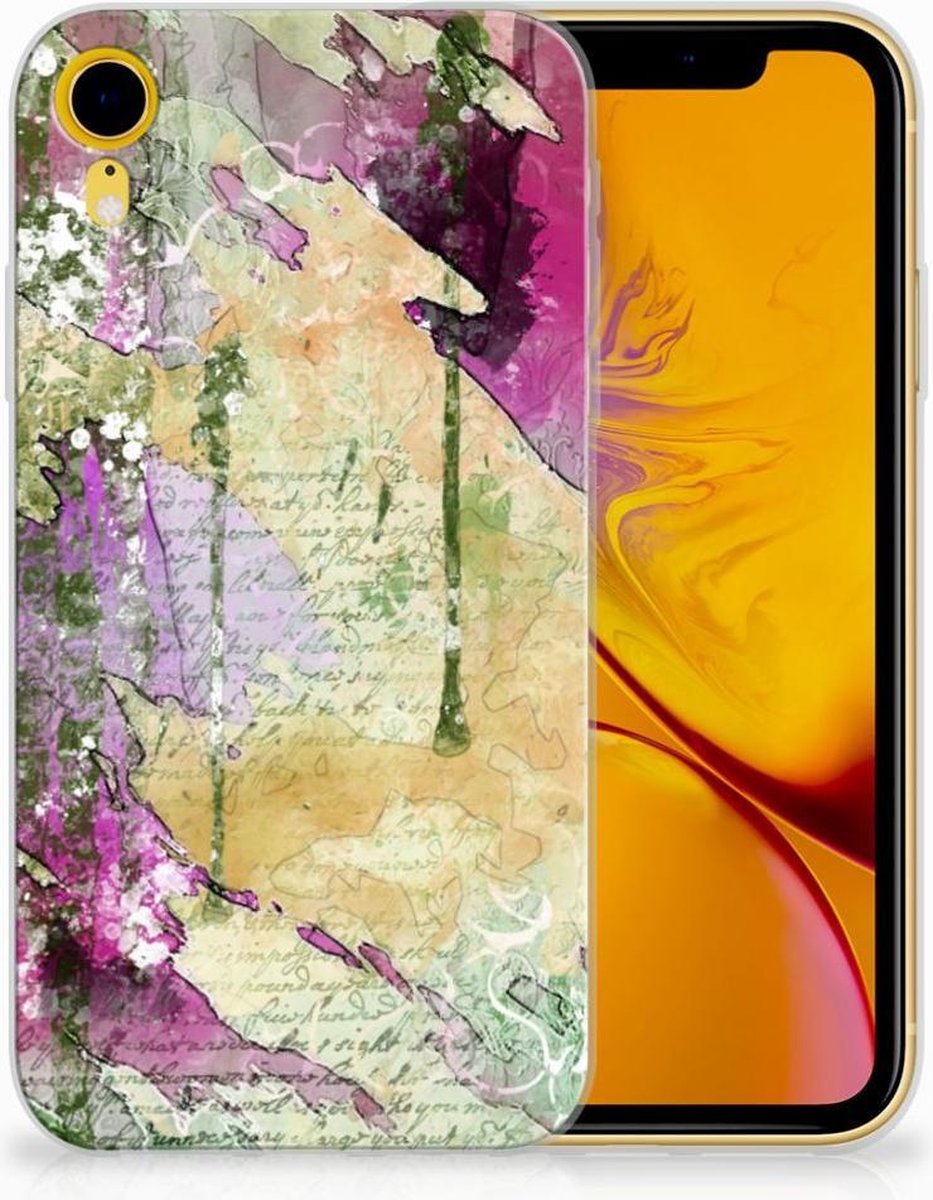 Hoesje maken Apple iPhone Xr Letter Painting