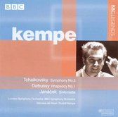 Tchaikovsky: Symphony no 5;  Debussy, Janacek / Kempe, et al