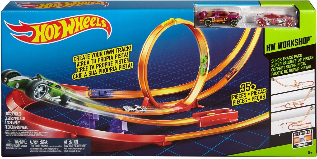 Hot Wheels Super Track Pack - Racebaan | bol.com