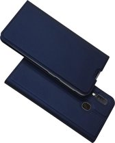 Folio Book Case - Geschikt voor Samsung Galaxy A20e Hoesje - Blauw