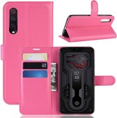 Book Case - Geschikt voor Xiaomi Mi 9 Hoesje - Roze
