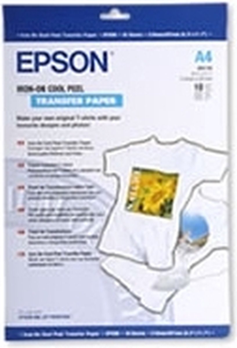 Epson IrononTransfer Paper A4 10 Vellen