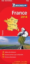 France 2014 booklet national map 723