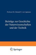 Beitrage Zur Geschichte Der Naturwissenschaften Und Der Technik