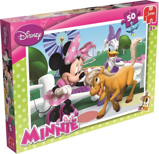 Jumbo Puzzel - 50 stuks - Disney - Minnie Mouse | bol.com
