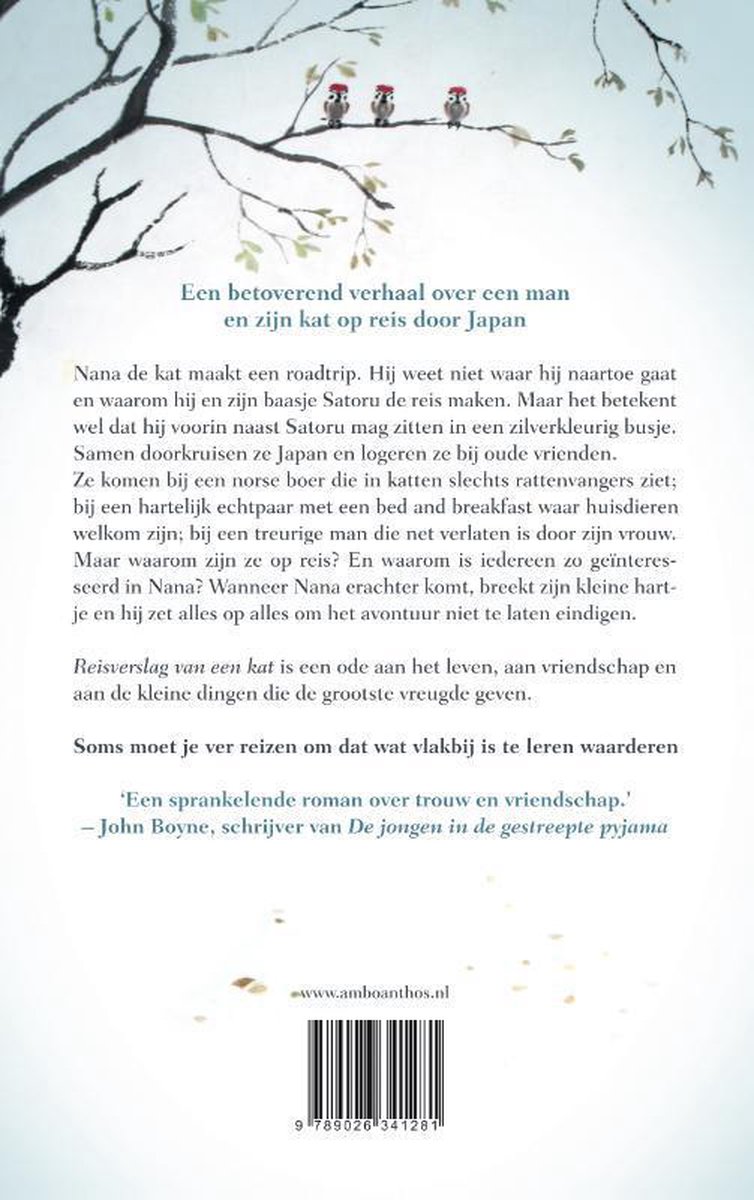 Reisverslag van een kat - back cover
