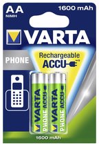 VARTA AA batterijen voor draagbare telefoon - 2 stuks