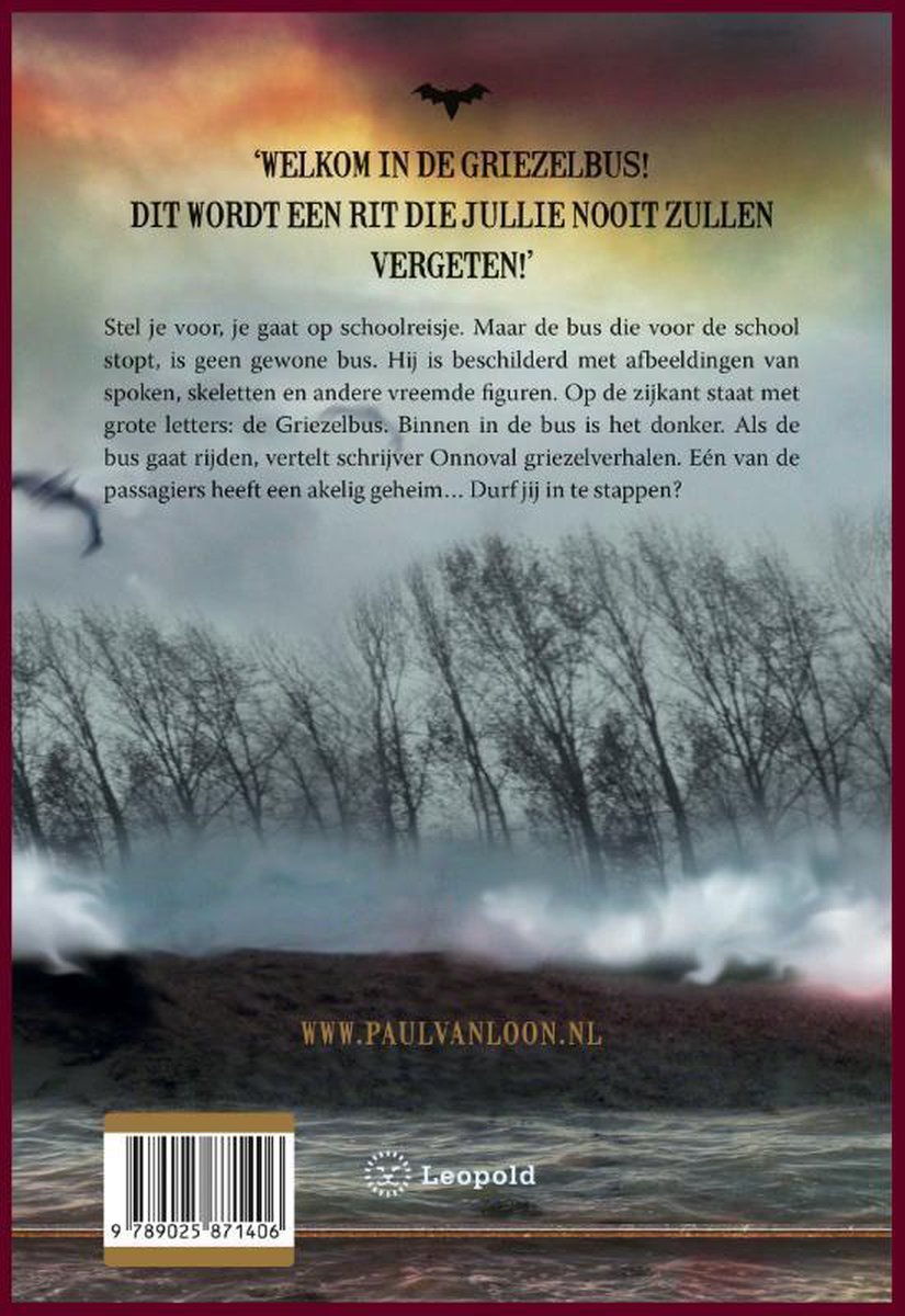 De Griezelbus 1 - De griezelbus 1 - back cover