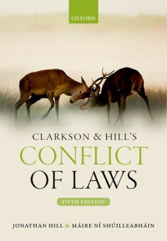 Clarkson & Hill's Conflict of Laws - cover
