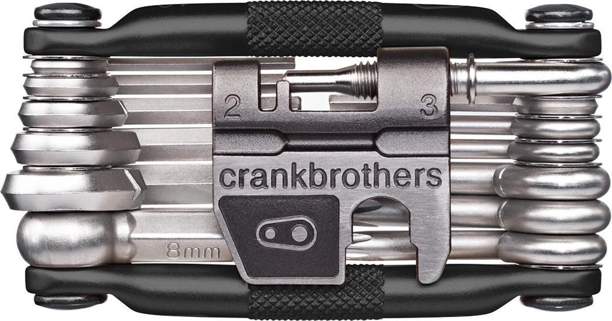 Crankbrothers multitool zak model zwart 19-delig