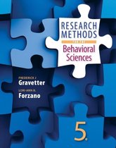 Research Methods For The Behavioral Scie