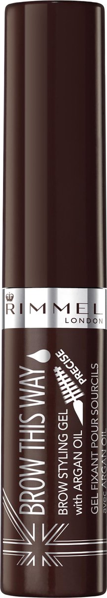 Rimmel Brow This Way Brow Styling Wenkbrauwgel - 003 Dark Brown - Rimmel London