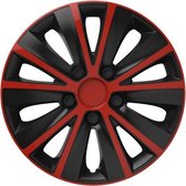 Versaco Rapide - Wieldoppen - Rood/Zwart - 16 inch - 4 stuks