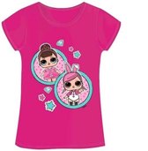LOL Surprise t-shirt donker roze Fancy, maat 98
