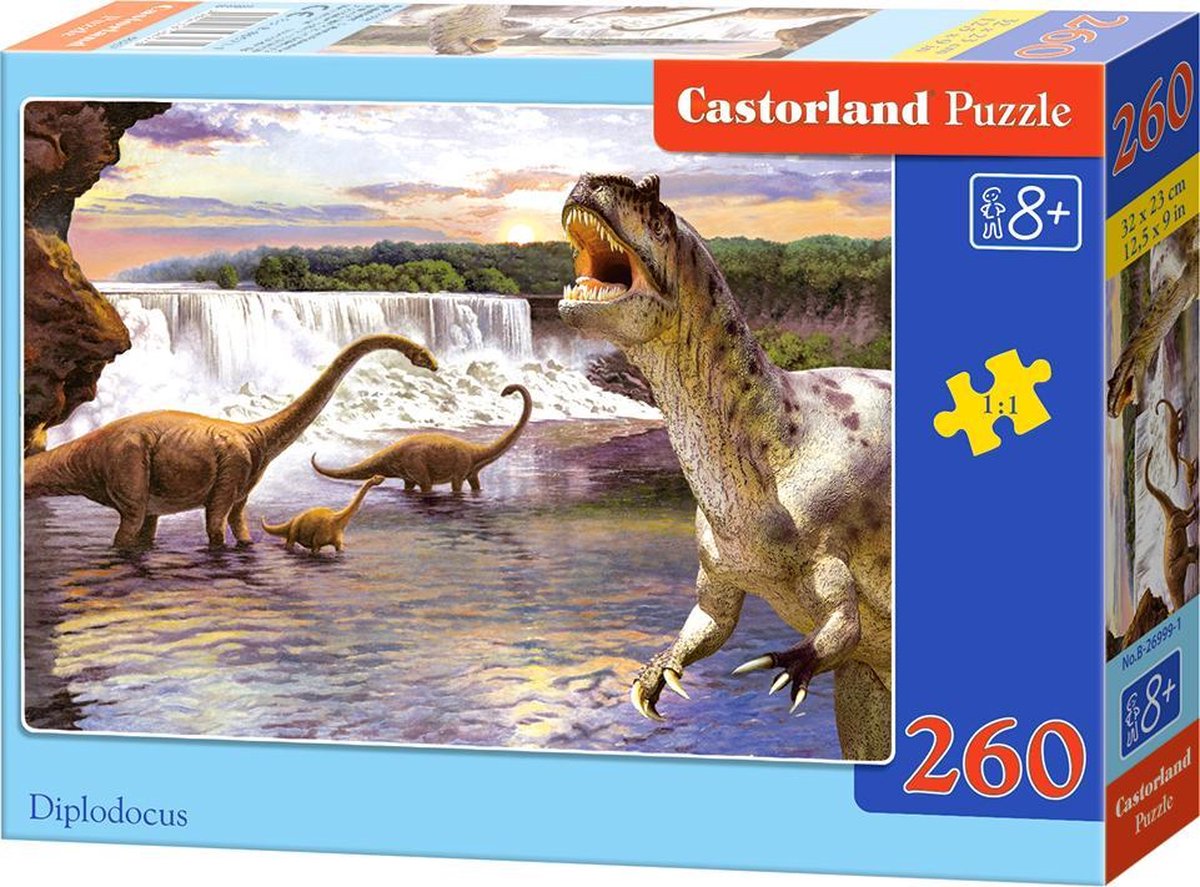 Diplodocus - 260 stukjes