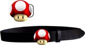Nintendo - Mushroom Riem / Belt - Maat M