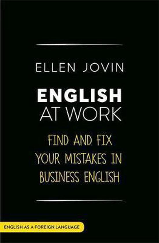 Foto: English at work find and fix your mistakes in business english as a foreign language teach yourself