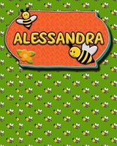 Handwriting Practice 120 Page Honey Bee Book Alessandra