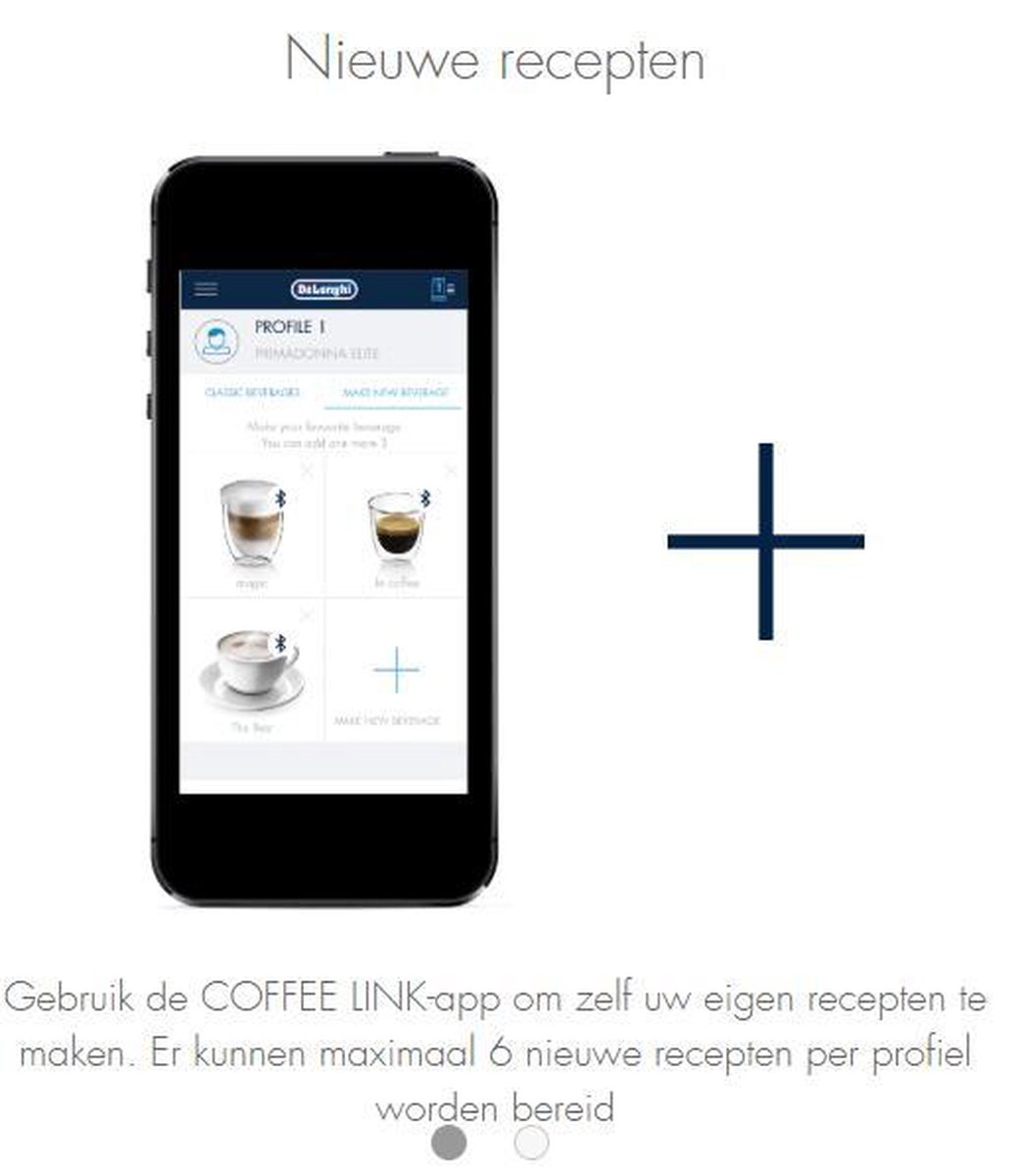 De'Longhi PrimaDonna Elite - Volautomatische espressomachine met app thumbnail 6
