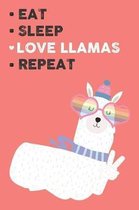 Eat Sleep Love Llamas Repeat