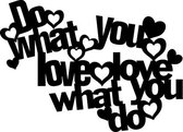 Marabu Schaduwbeeld sjabloon 30x30 cm - M13 Do What You Love