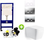 Geberit UP 100 toiletset met Remus One-Pack Design 51 cm