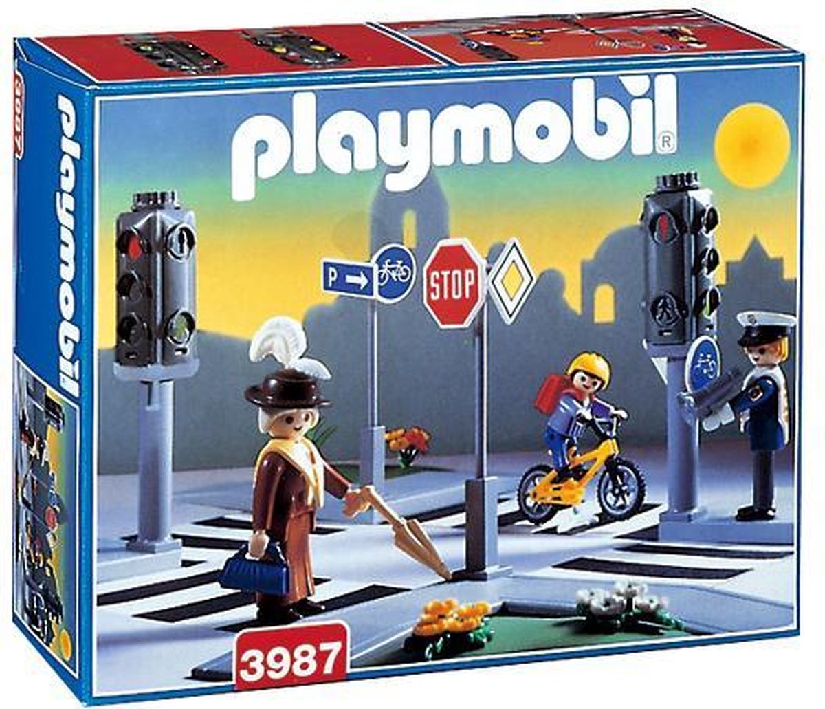 Playmobil Drukke Verkeerskruising - 3987 | bol