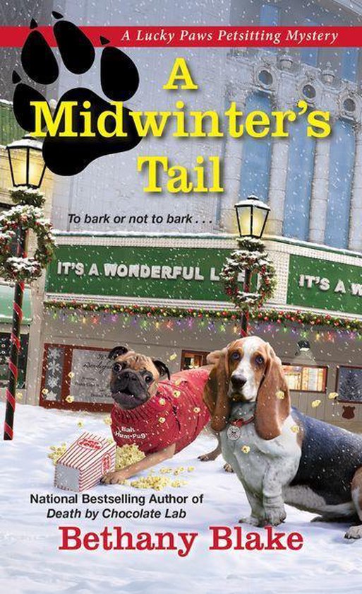 Lucky Paws Petsitting Mystery 4 - A Midwinter's Tail - cover