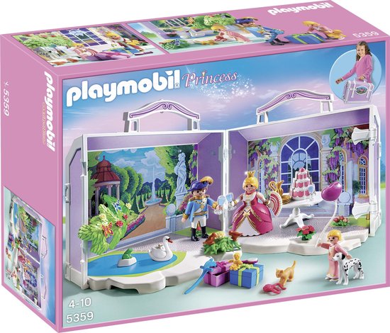 PLAYMOBIL Meeneemkoffer Prinsessenverjaardag - 5359 | bol.com