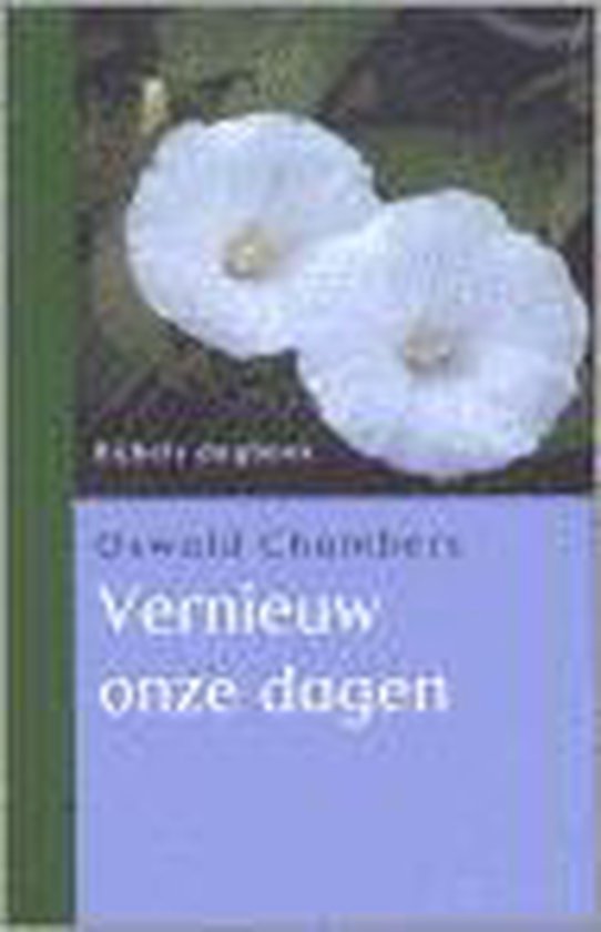 9789043506854 - Vernieuw onze dagen