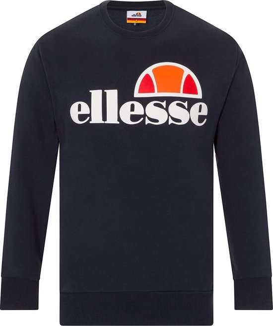 Ellesse - Heren Sweaters Succiso Crew Sweat - Blauw - Maat L