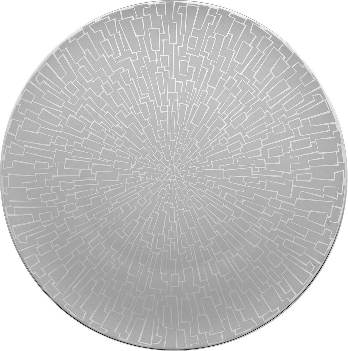 Rosenthal TAC Gropius Skin Platinum - Serveerbord - � 33 cm
