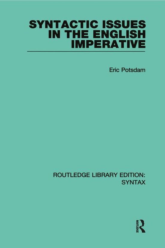 Outstanding Dissertations in Linguistics - Syntactic Issues  ... - cover