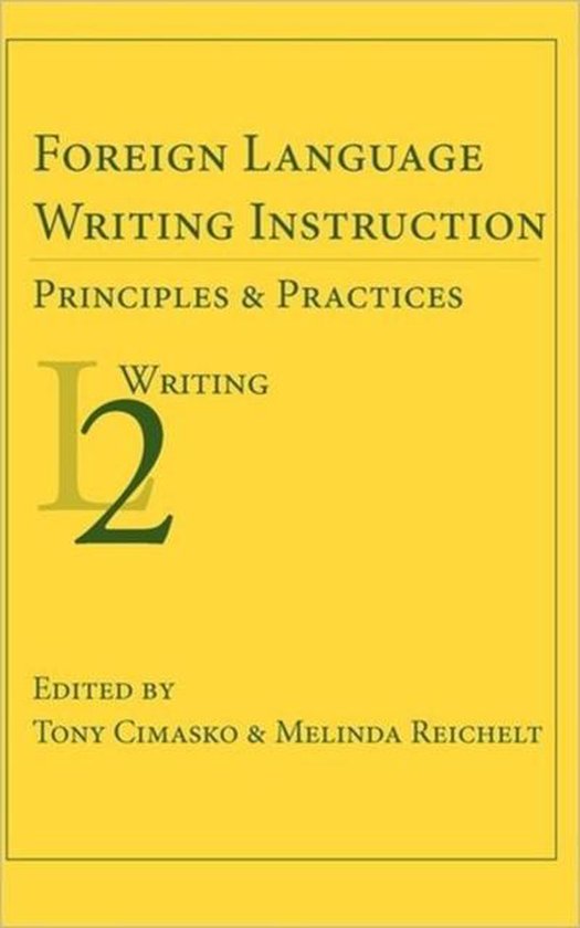 Foreign Language Writing Instruction - cover