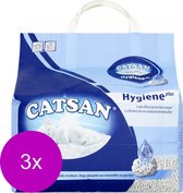 Catsan Hygiene Plus - Kattenbakvulling - 3 x 10 l