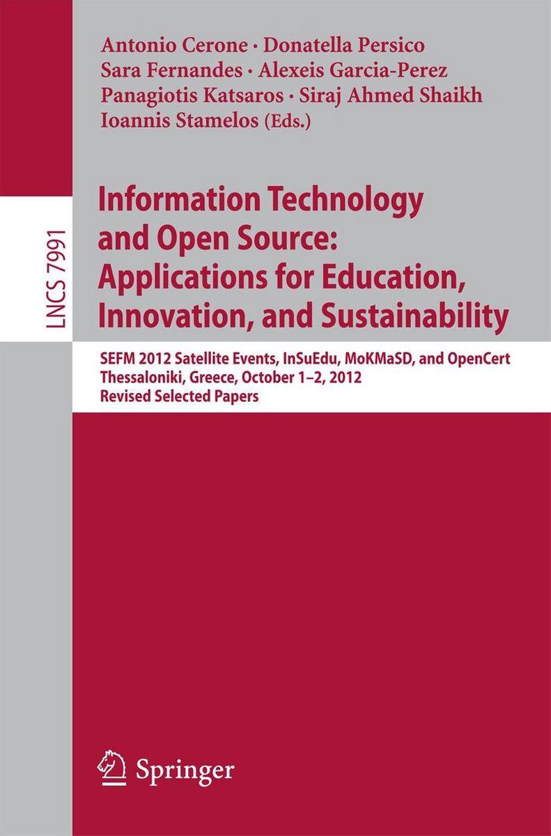 Lecture Notes in Computer Science 7991 - Information Technology and ...