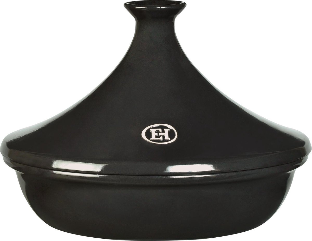 Emile Henry Flame Tajine, 32cm fusain zwart
