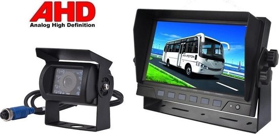 AHD set 7 inch Achteruitrijcamera set model V7 camera CM052 - Auto / Camper  / Caravan... | bol.com