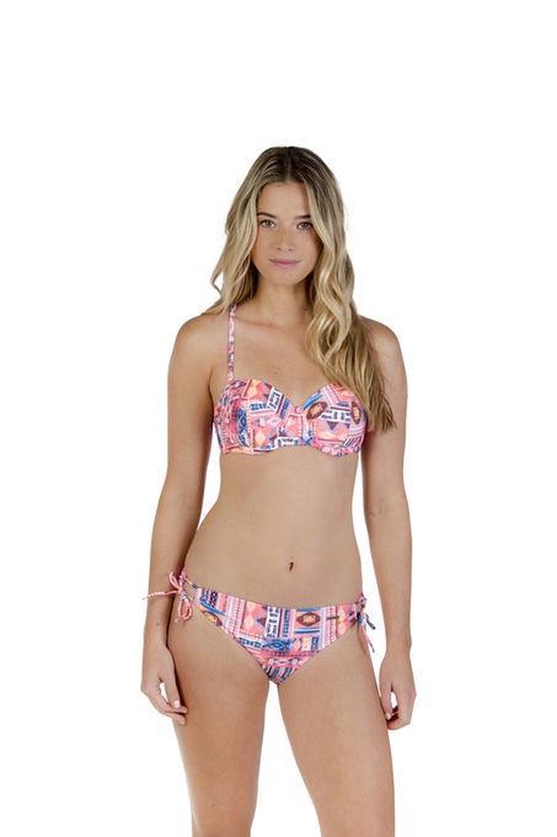 Bikini Protest Bulb Bcup – Due Strati Con Pizzo E Laccio Frontale – Senza PFC – Perfetto Per L'estate