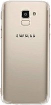 Schokbestendig transparant TPU hoesje - Geschikt voor Samsung Galaxy J6