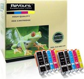 ReYours® Compatible Canon PGI-550 / CLI-551Compatible Inktcartridge 10-pack