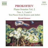 Bernd Glemser - Piano Sonatas 1, 3 & 4 (CD)