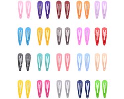 40 Stuks 5cm Haarclip Multicolor - Haarklem - Hairclip - Haaraccessoire